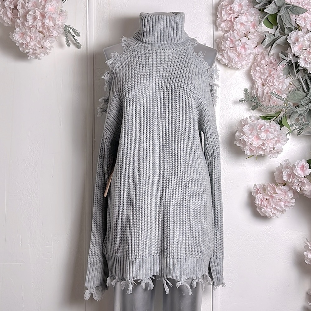 Almost famous off the shoulder tunic sweater size XL